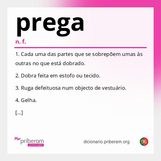Significado de prega